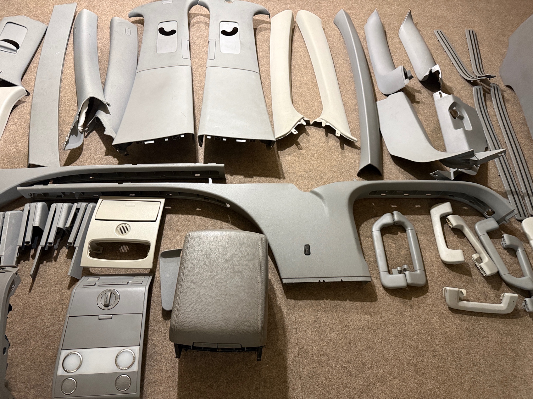 Interior complet VW Touareg 1 facelift 2007 2008 2009 2010 — fotografia 2